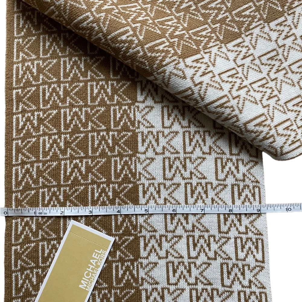 Michael Kors Sognature Logo Scarf - Picture 6 of 6